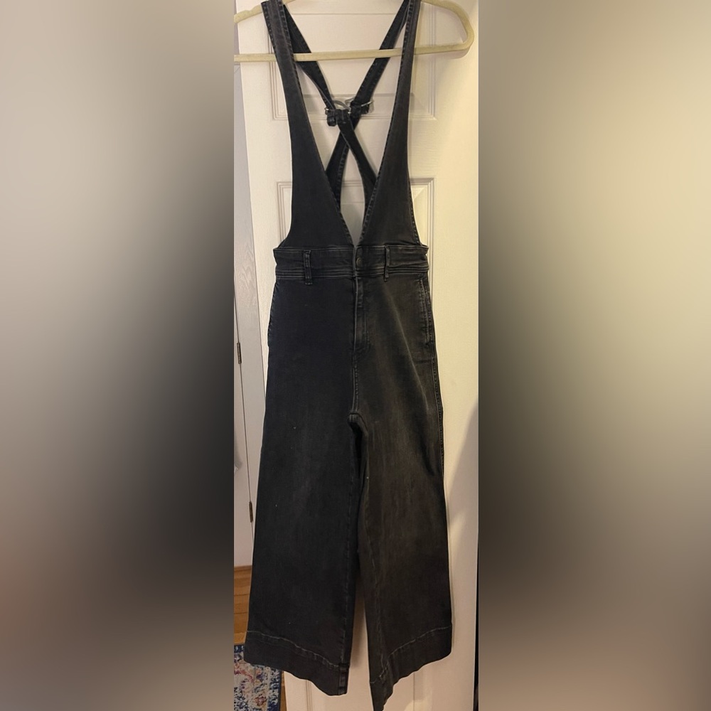 Free people Jean jump suit